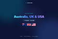 Australia, UK & USA eSIM data plan by AeroSims — one eSIM covering 3 countries, 4G/5G data with instant QR delivery