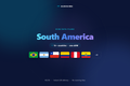 South America eSIM data plan by AeroSims — one eSIM covering 15+ countries, 4G/5G data with instant QR delivery